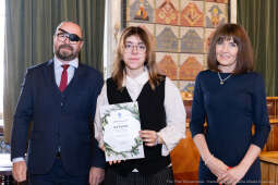 Laur Olimpijski, dyplomy, zdolni uczniowie, szkoły ponadpodstawowe, wręczenie, Buszek, Korfel-Jasi