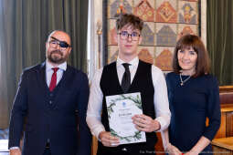 Laur Olimpijski, dyplomy, zdolni uczniowie, szkoły ponadpodstawowe, wręczenie, Buszek, Korfel-Jasi