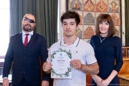 Laur Olimpijski, dyplomy, zdolni uczniowie, szkoły ponadpodstawowe, wręczenie, Buszek, Korfel-Jasi