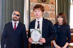 Laur Olimpijski, dyplomy, zdolni uczniowie, szkoły ponadpodstawowe, wręczenie, Buszek, Korfel-Jasi