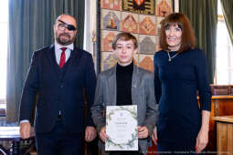 Laur Olimpijski, dyplomy, zdolni uczniowie, szkoły ponadpodstawowe, wręczenie, Buszek, Korfel-Jasi