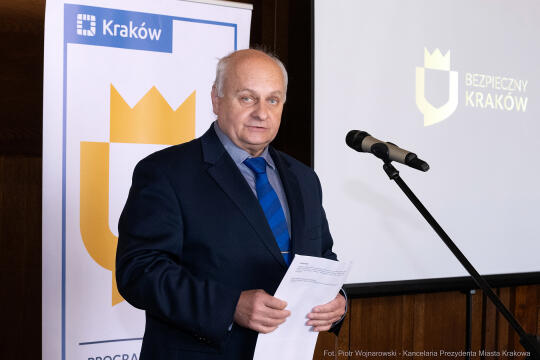 policja, straż miejska, straż pożarna, Jastrząb, Majchrowski, nagrody, Bezpieczny Kraków