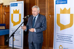 policja, straż miejska, straż pożarna, Jastrząb, Majchrowski, nagrody, Bezpieczny Kraków