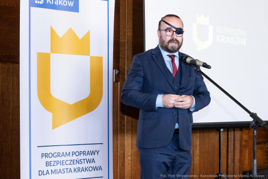 policja, straż miejska, straż pożarna, Jastrząb, Majchrowski, nagrody, Bezpieczny Kraków