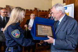policja, straż miejska, straż pożarna, Jastrząb, Majchrowski, nagrody, Bezpieczny Kraków