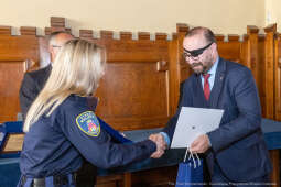 policja, straż miejska, straż pożarna, Jastrząb, Majchrowski, nagrody, Bezpieczny Kraków