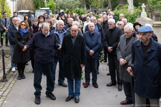 Hieronim Kubiak, pogrzeb, Cmentarz Rakowicki, Jacek Majchrowski