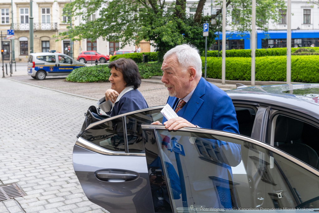 prezydent, Miszalski, zaprzysiężenie, ślubowanie, Majchrowski, uroczystość  Autor: P. Wojnarowski