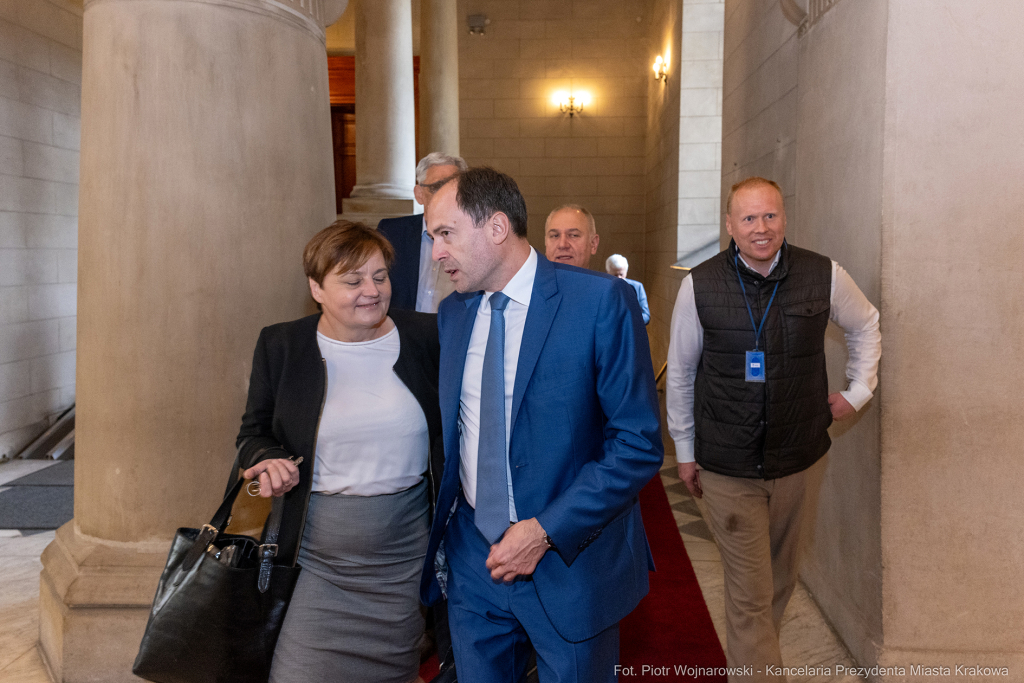 prezydent, Miszalski, zaprzysiężenie, ślubowanie, Majchrowski, uroczystość  Autor: P. Wojnarowski