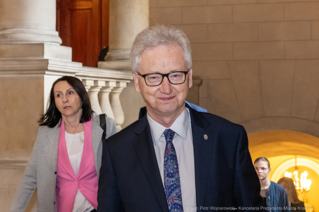 prezydent, Miszalski, zaprzysiężenie, ślubowanie, Majchrowski, uroczystość  Autor: P. Wojnarowski