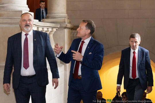 prezydent, Miszalski, zaprzysiężenie, ślubowanie, Majchrowski, uroczystość