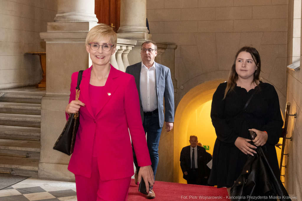 prezydent, Miszalski, zaprzysiężenie, ślubowanie, Majchrowski, uroczystość  Autor: P. Wojnarowski