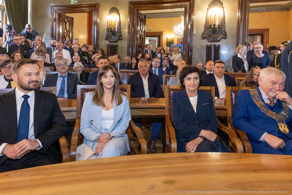 prezydent, Miszalski, zaprzysiężenie, ślubowanie, Majchrowski, uroczystość  Autor: P. Wojnarowski