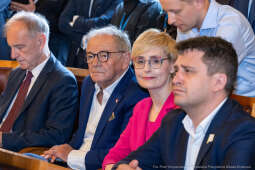 prezydent, Miszalski, zaprzysiężenie, ślubowanie, Majchrowski, uroczystość