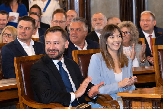 prezydent, Miszalski, zaprzysiężenie, ślubowanie, Majchrowski, uroczystość