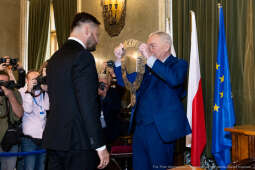 prezydent, Miszalski, zaprzysiężenie, ślubowanie, Majchrowski, uroczystość