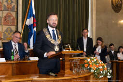 prezydent, Miszalski, zaprzysiężenie, ślubowanie, Majchrowski, uroczystość