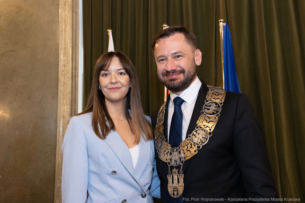 prezydent, Miszalski, zaprzysiężenie, ślubowanie, Majchrowski, uroczystość  Autor: P. Wojnarowski