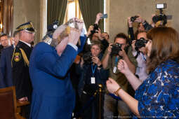 Majchrowski, łańcuch, Miszalski, prezydent, uroczystość 