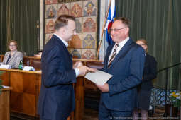 umk_9825.jpg-sesja, pierwsza, Rada Miasta Krakowa, IX kadencja, ślubowanie, radni, rajcy