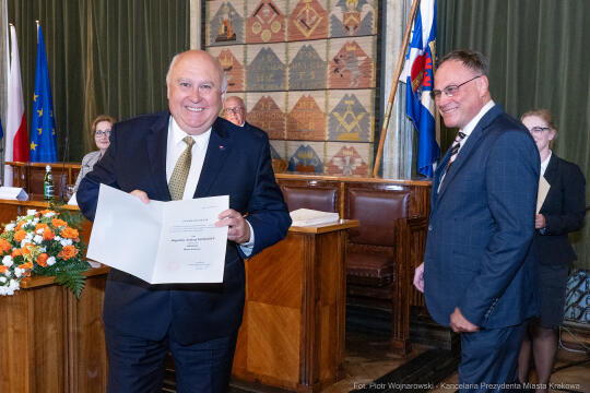 umk_9843.jpg-sesja, pierwsza, Rada Miasta Krakowa, IX kadencja, ślubowanie, radni, rajcy