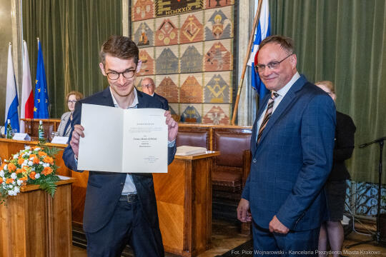 umk_9856.jpg-sesja, pierwsza, Rada Miasta Krakowa, IX kadencja, ślubowanie, radni, rajcy