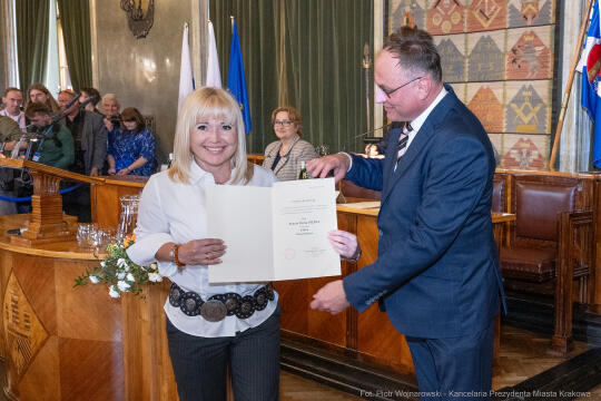 umk_9877.jpg-sesja, pierwsza, Rada Miasta Krakowa, IX kadencja, ślubowanie, radni, rajcy