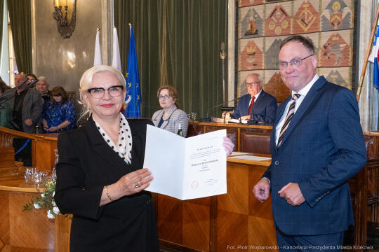 umk_9884.jpg-sesja, pierwsza, Rada Miasta Krakowa, IX kadencja, ślubowanie, radni, rajcy