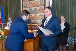 umk_9885.jpg-sesja, pierwsza, Rada Miasta Krakowa, IX kadencja, ślubowanie, radni, rajcy