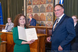 umk_9913.jpg-sesja, pierwsza, Rada Miasta Krakowa, IX kadencja, ślubowanie, radni, rajcy