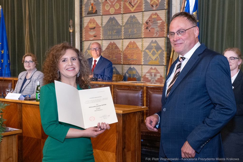 umk_9913.jpg-sesja, pierwsza, Rada Miasta Krakowa, IX kadencja, ślubowanie, radni, rajcy  Autor: P. Wojnarowski