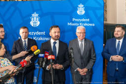 prezydent, Miszalski, powołanie, zastępcy, Kracik, Sęk, Mazur, konferencja prasowa