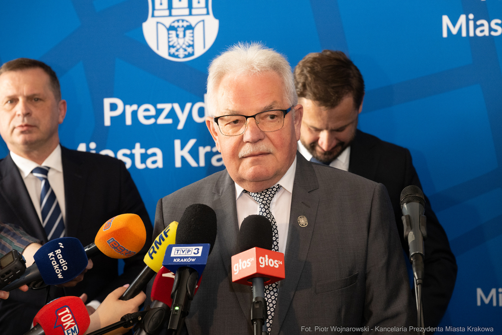 prezydent, Miszalski, powołanie, zastępcy, Kracik, Sęk, Mazur, konferencja prasowa  Autor: P. Wojnarowski