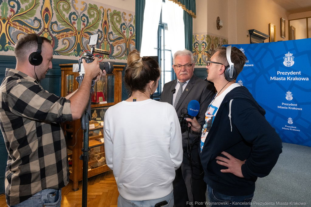 prezydent, Miszalski, powołanie, zastępcy, Kracik, Sęk, Mazur, konferencja prasowa  Autor: P. Wojnarowski