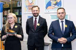 prezydent, Miszalski, Biblioteka Kraków, otwarcie, osiedle Gotyk, Meiera, Kosek, Polna