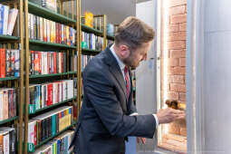 prezydent, Miszalski, Biblioteka Kraków, otwarcie, osiedle Gotyk, Meiera, Kosek, Polna