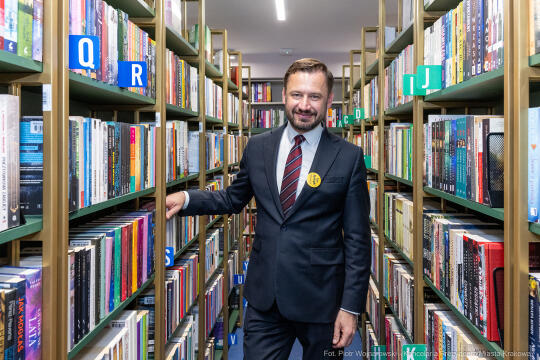prezydent, Miszalski, Biblioteka Kraków, otwarcie, osiedle Gotyk, Meiera, Kosek, Polna