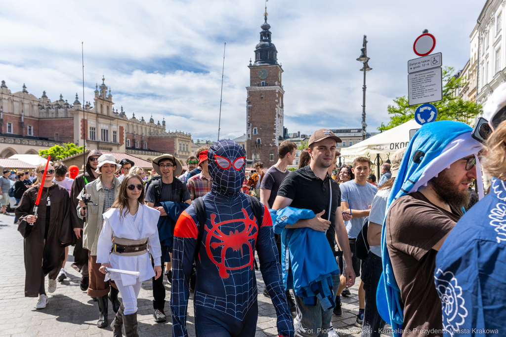 Prezydent, Miszalski, studenci, Juwenalia, przekazanie, klucze, klucz  Autor: P. Wojnarowski