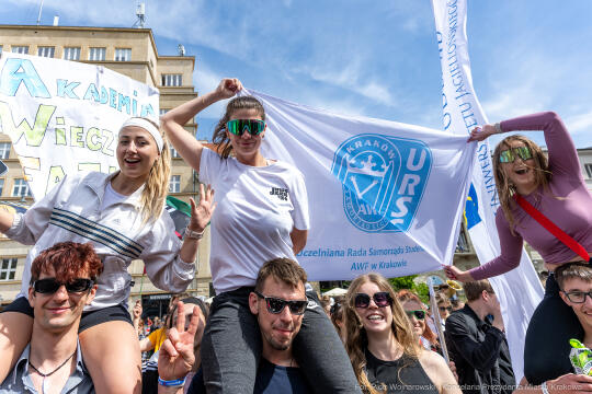 Prezydent, Miszalski, studenci, Juwenalia, przekazanie, klucze, klucz