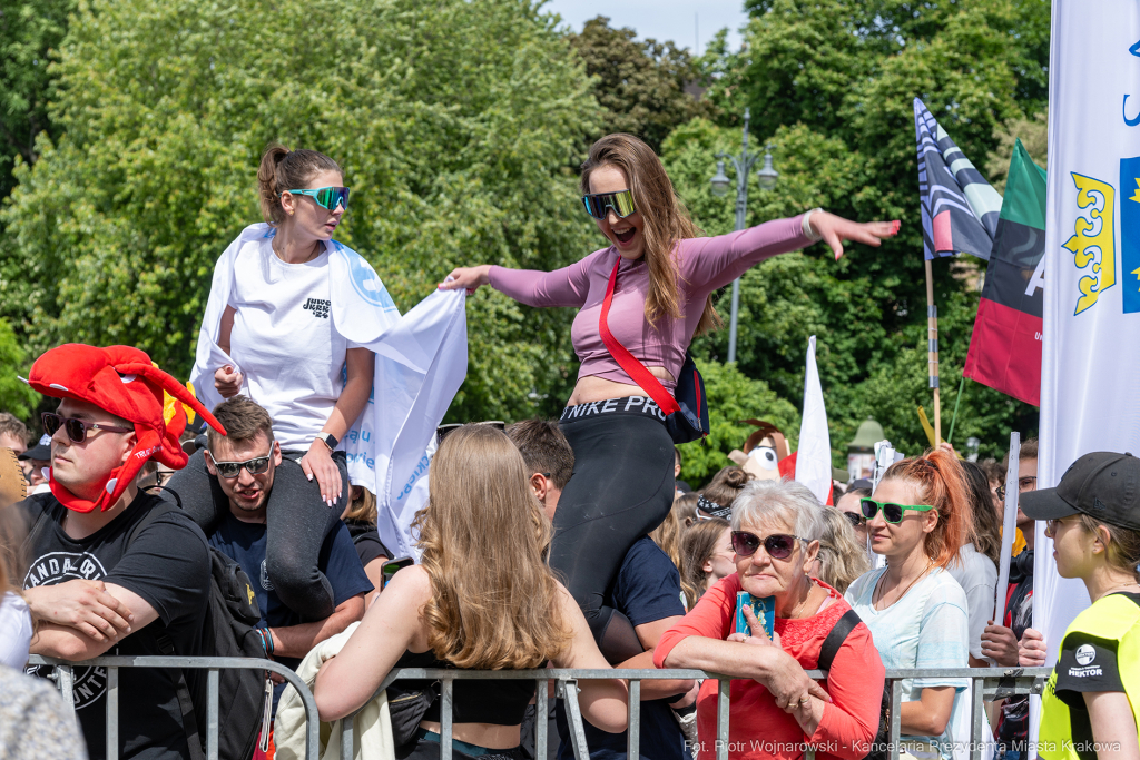 Prezydent, Miszalski, studenci, Juwenalia, przekazanie, klucze, klucz  Autor: P. Wojnarowski