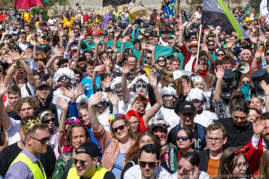 Prezydent, Miszalski, studenci, Juwenalia, przekazanie, klucze, klucz