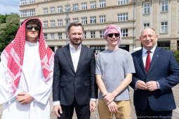 Prezydent, Miszalski, studenci, Juwenalia, przekazanie, klucze, klucz