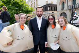 Prezydent, Miszalski, studenci, Juwenalia, przekazanie, klucze, klucz