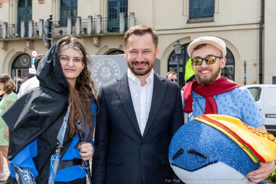 Prezydent, Miszalski, studenci, Juwenalia, przekazanie, klucze, klucz