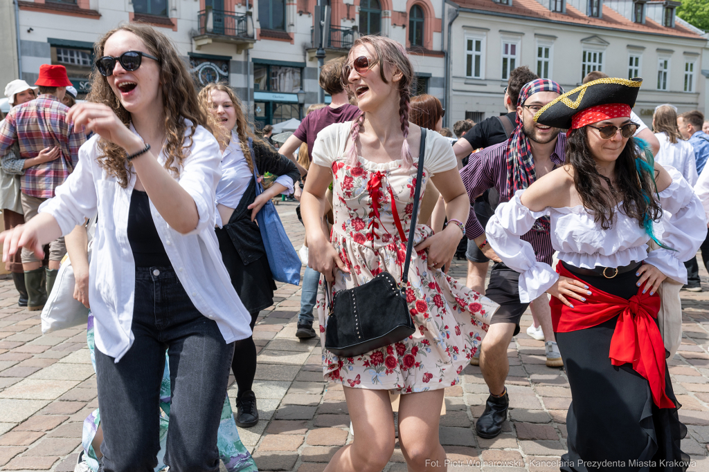 Prezydent, Miszalski, studenci, Juwenalia, przekazanie, klucze, klucz  Autor: P. Wojnarowski