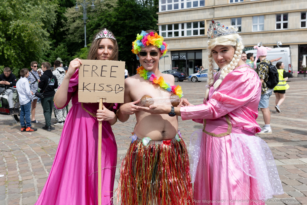 Prezydent, Miszalski, studenci, Juwenalia, przekazanie, klucze, klucz  Autor: P. Wojnarowski