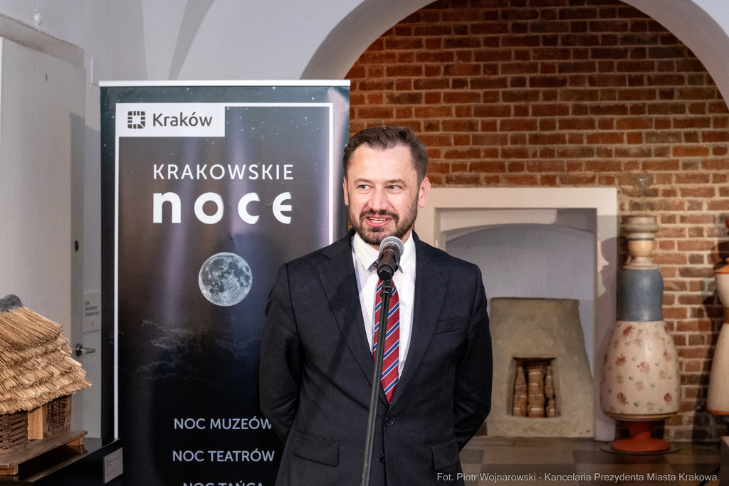 Prezydent, Miszalski, Noc Muzeów, Otwarcie, Inauguracja, Muzeum Etnograficzne  Autor: P. Wojnarowski
