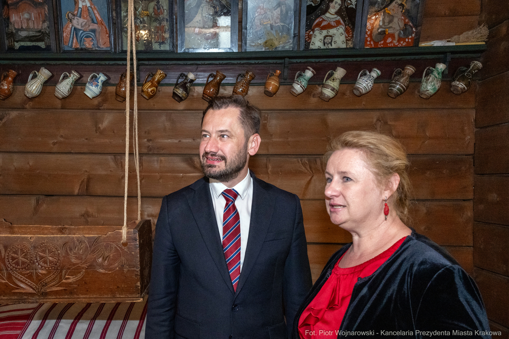 Prezydent, Miszalski, Noc Muzeów, Otwarcie, Inauguracja, Muzeum Etnograficzne  Autor: P. Wojnarowski