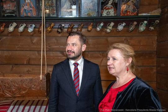 Prezydent, Miszalski, Noc Muzeów, Otwarcie, Inauguracja, Muzeum Etnograficzne