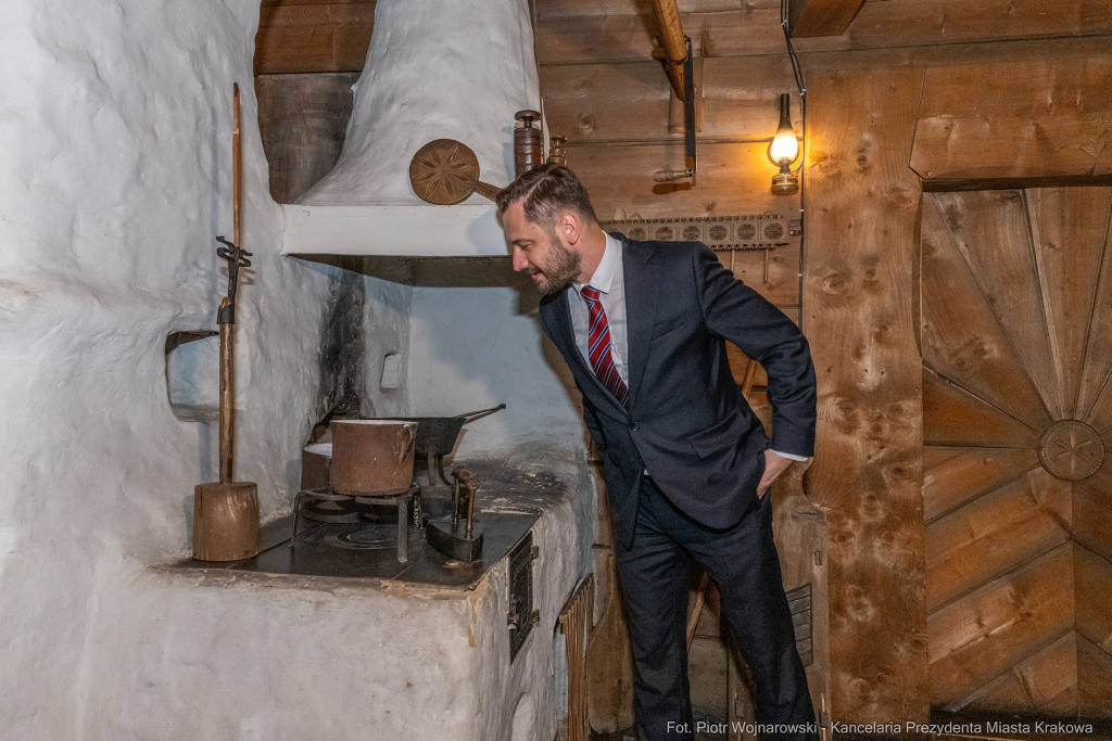 Prezydent, Miszalski, Noc Muzeów, Otwarcie, Inauguracja, Muzeum Etnograficzne  Autor: P. Wojnarowski